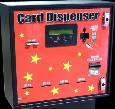 AC503 3-Bin Phone Card Dispenser