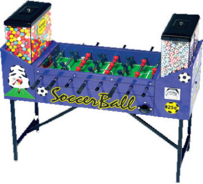 Soccer Ball Gumball  And Superball Bulk Vending Machines