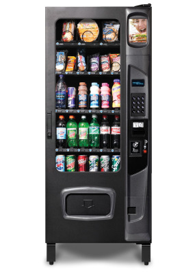 Perfect Break Chill Center 3 Wide Combo  Cold Food/Beverage Singel Temperature Refrigerated Vending Machine
